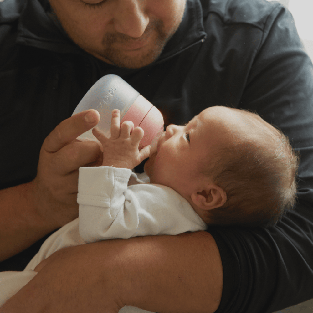 5oz Flexy Silicone Baby Bottle - Soft, safe, and flexible design for easy feeding and comfort for your baby.