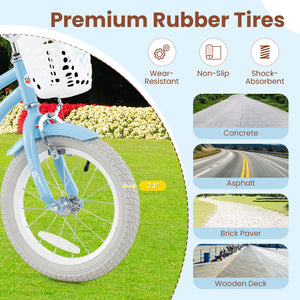 12-inch kids bike with adjustable handlebar and seat, perfect for 3-year-olds, shown at angle 21.