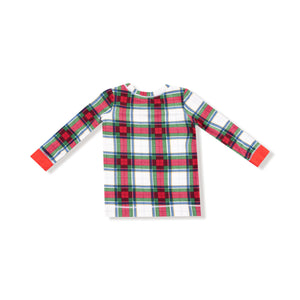 Holiday Plaid - Long Sleeve Loungewear Set