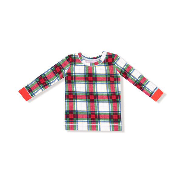 Holiday Plaid - Long Sleeve Loungewear Set