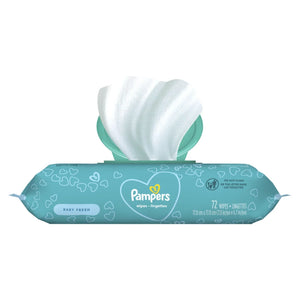 Pampers Baby Wipes Pop-Top Complete Clean 72 ct