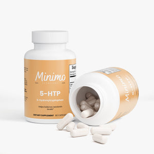 5-HTP supplement for babies, 60 capsules, amino acids blend for mood support and relaxation.