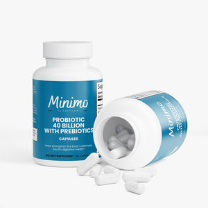 Probiotic 40 Billion with Prebiotics, 60 ct - Specialty Supplements for baby health, shown at angle 6.