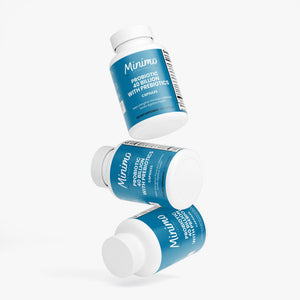 Probiotic 40 Billion with Prebiotics, 60 ct bottle at angle 5 for specialty supplements.