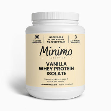 Vanilla Whey Isolate Protein Powder, 1.51 lbs - high-quality protein for babies and toddlers.