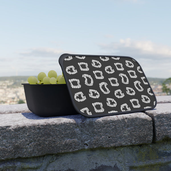 Vampire Teeth Bento Box with Band and Utensils