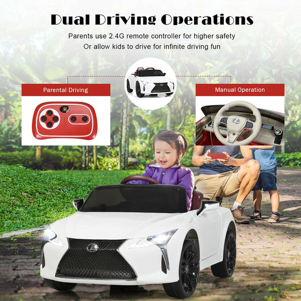 Kids Ride Lexus LC500 Licensed Remote Control Electric Vehicle