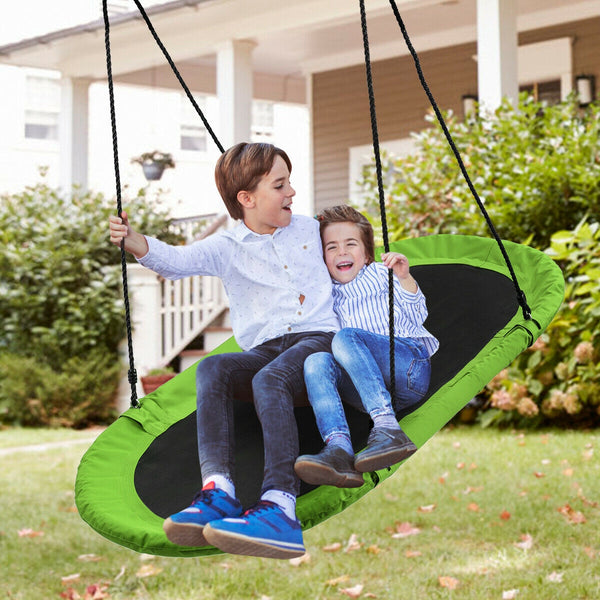 60 Inch Saucer Surf Outdoor Adjustable Swing Set - Electric for Infants