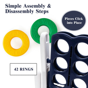Jumbo 4 in a Row 4-to-Score Giant Game Set - Weather-Resistant