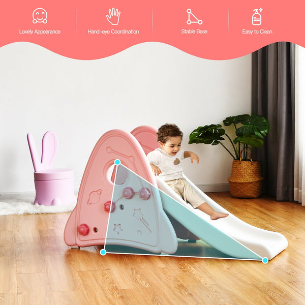 Freestanding Baby Slide Indoor First Play Climber Slide Set for Boys Girls