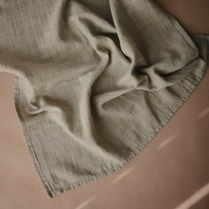 Mushie Organic Cotton Muslin Cloths 3-Pack Soft Baby Cloths