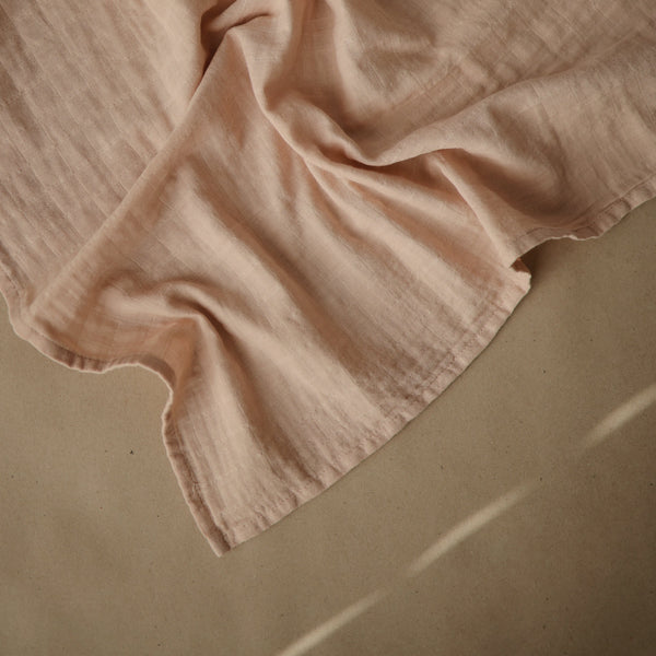 Mushie Organic Cotton Muslin Cloths 3-Pack Soft Baby Cloths
