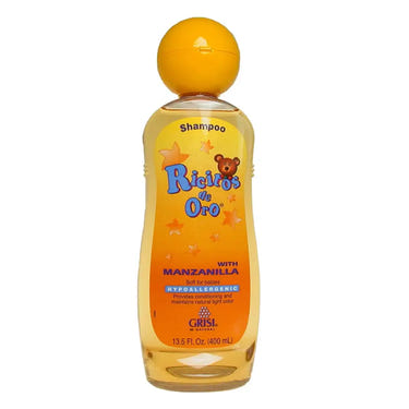 Grisi Ricitos/Oro Baby Shampoo 13.5 oz - Gentle formula for baby's hair and skin, perfect for daily use.