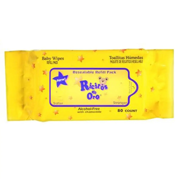 Ricitos De Oro Baby Wipes 80 ct