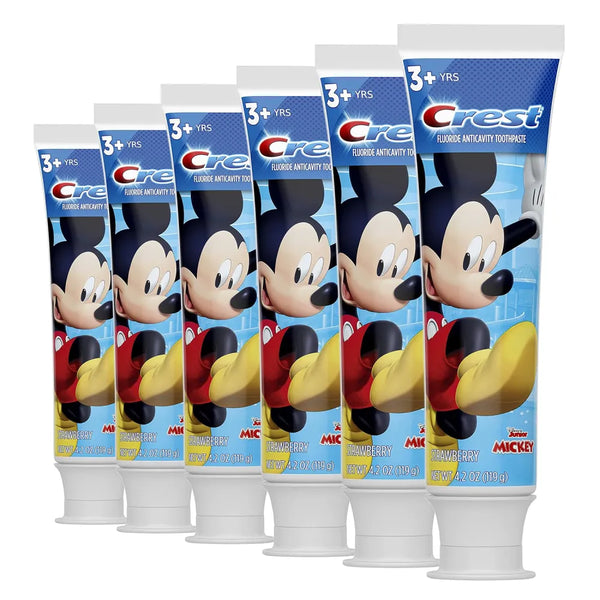 Crest Kids Disney Mickey Strawberry Toothpaste 4.2 oz