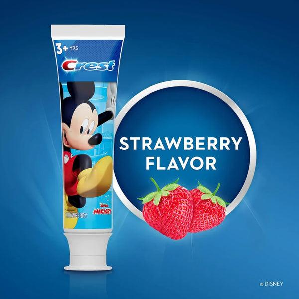 Crest Kids Disney Mickey Strawberry Toothpaste 4.2 oz