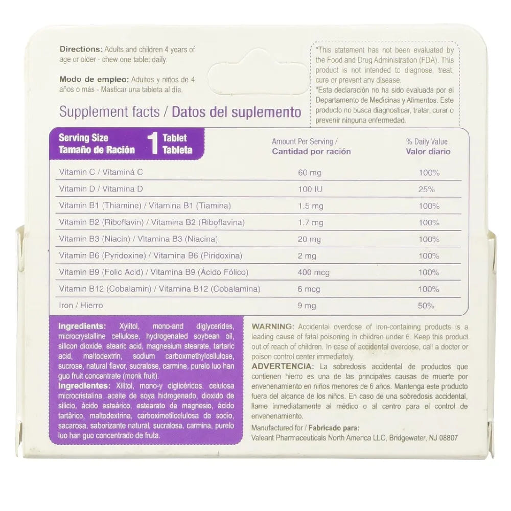 Bedoyecta Kids 50 ct - Essential health supplement for children's wellness and growth.