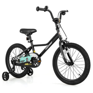 12-inch adjustable kids bike for ages 3-4, shown at a 23-degree angle, perfect for young riders.