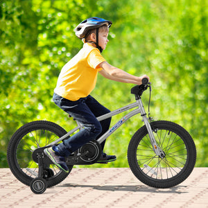 16-Inch Kids Bike Bicycle for Boys Girls 4-7 Adjustable with High Carbon Steel Frame