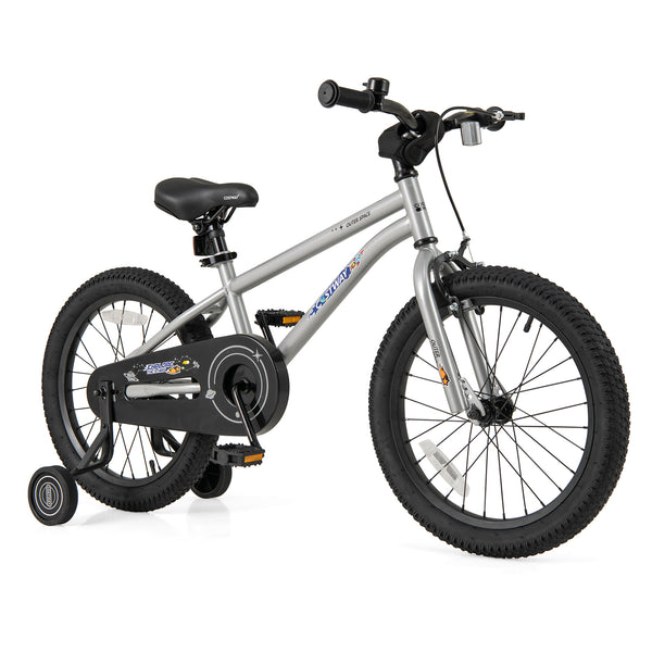 16-Inch Kids Bike Bicycle for Boys Girls 4-7 Adjustable with High Carbon Steel Frame