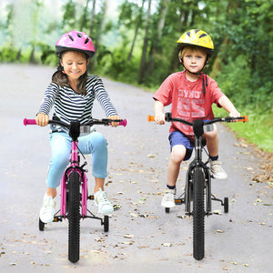 16-Inch Kids Bike for 4-7 Years Old Adjustable with Removable Training Wheels