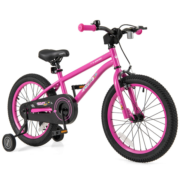 16-Inch Kids Bike for 4-7 Years Old Adjustable with Removable Training Wheels