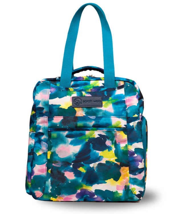 Sarah Wells Kelly Breast Pump Backpack & Tote  – Insulated Pocket, Laptop Sleeve & Easy-Clean Interior – Fits All Pumps for Moms