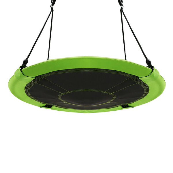 40 Inch Flying Saucer Tree Swing Indoor Outdoor Play Set for Infants