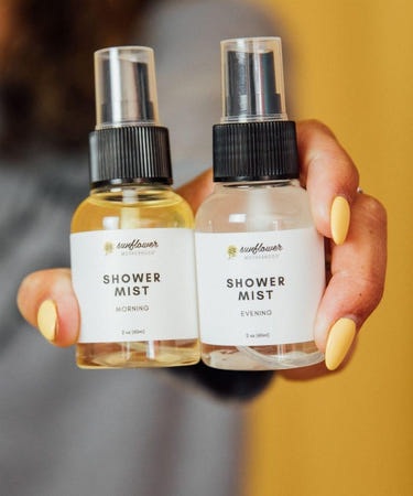 Shower Mist Duo: Refreshing bath & body sprays for a rejuvenating shower experience. Perfect for daily use!
