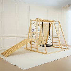 X-Large Sweetgum Indoor Sensory Playset for babies, featuring colorful textures and engaging elements for playtime fun.