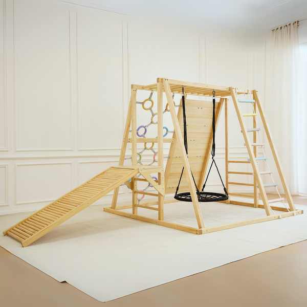 X-Large Sweetgum Indoor Sensory Playset for babies, featuring colorful textures and engaging elements for playtime fun.