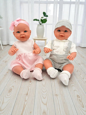 Bebenita 18" Baby Boy Doll | Unscented & Fully Clothed