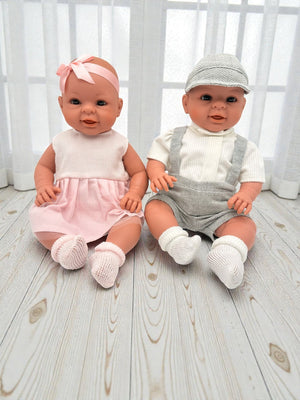 Bebenita 18" Baby Girl Doll | Unscented & Fully Clothed