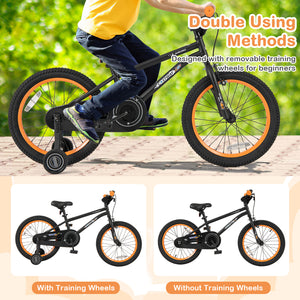 16-Inch Kids Bike Sport Bicycle for 4-7 Years Old with Adjustable Seat and Reflectors