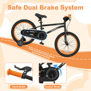 16-Inch Kids Bike Sport Bicycle for 4-7 Years Old with Adjustable Seat and Reflectors