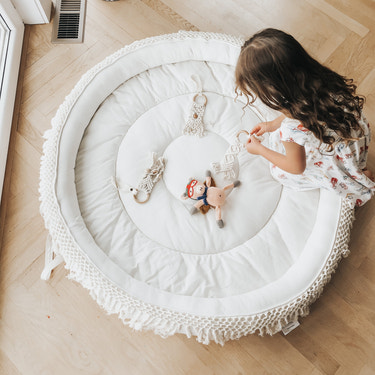 Macrame Round Play Mat