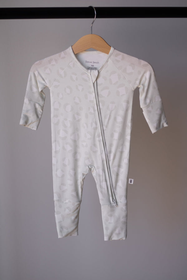 Bamboo Zip Pajamas | Meow