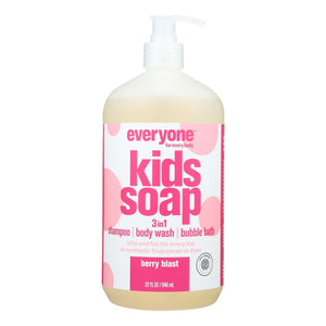 Cozy Farm Everyone 3-in-1 Kids Soap Berry Blast 32 fl oz
