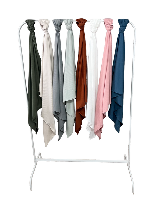 River Ribbed Stretch Swaddle