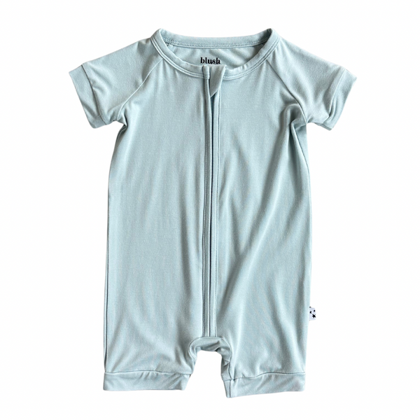 Powder Blue - Zip Shortie