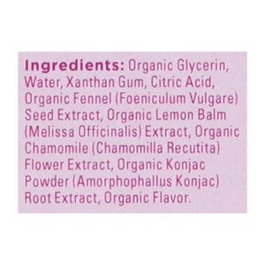 Hyland's Organic Baby Nighttime Soothing Gel, 0.53 Oz, angled view for baby health relief.