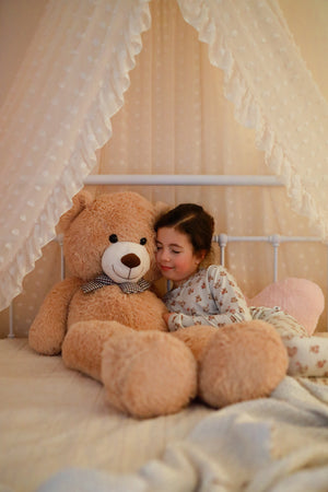 Teddy Bear Hearts 2pc Bamboo Pajamas