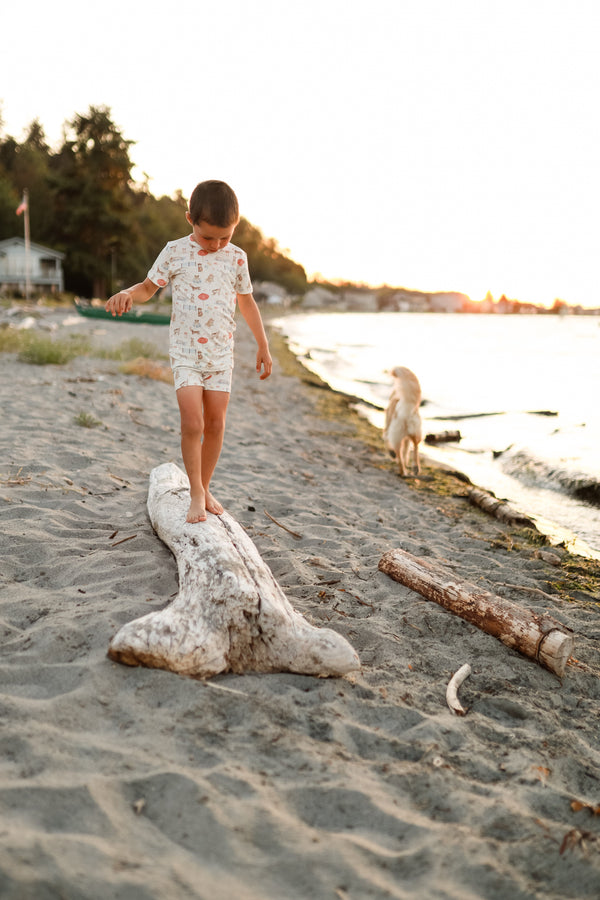 Beach Pawty 2pc Bamboo Pajamas