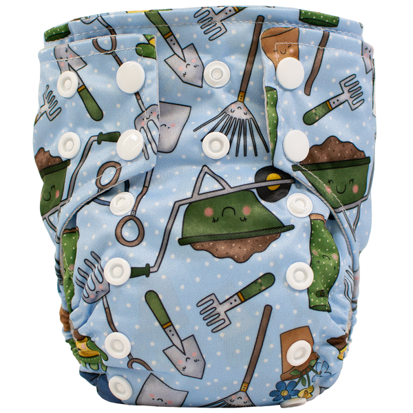 Tiny Tushies Newborn AIO Cloth Diaper - MOOGCO Baby