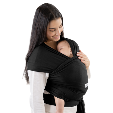 Baby Wrap Carrier in Black