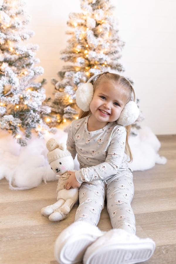 Polar Bear 2pc Bamboo Pajamas