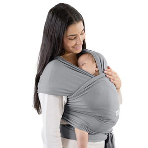 Baby Wrap Carrier in Slate Grey