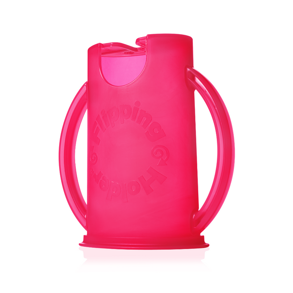 Flipping Holder DELUXE w/ LID (Pink)