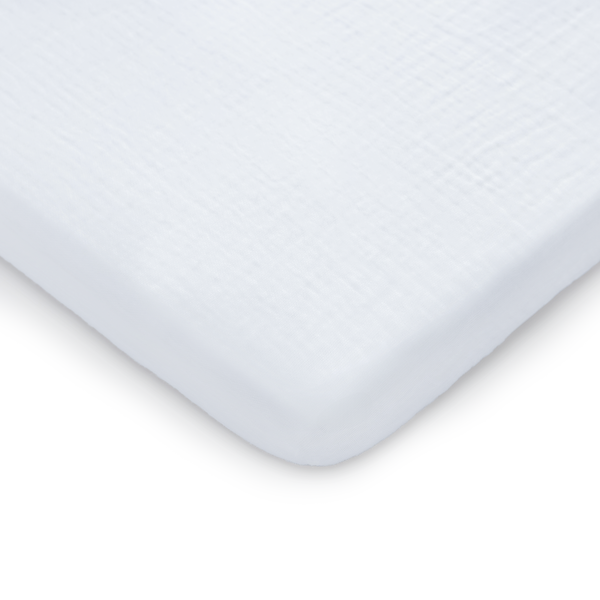 Muslin Fitted Bassinet Crib Sheet