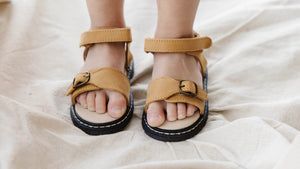 Natural - Lug Sole Sandal